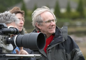 Ken Loach beim Dreh zu THE WIND THAT SHAKES THE BARLEY